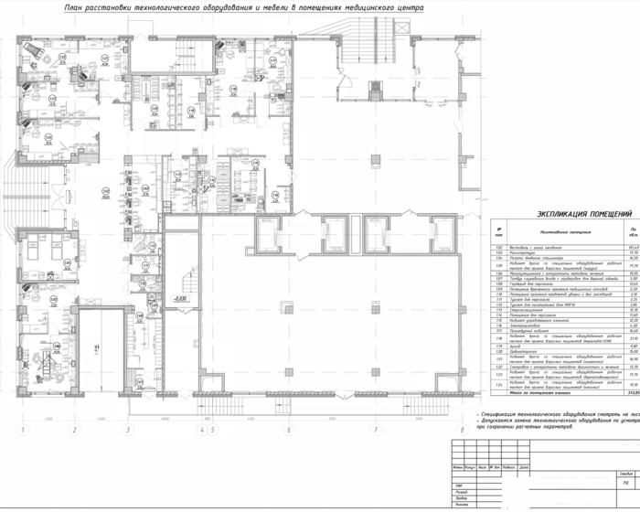 Проект многопрофильного медицинского центра с операционной